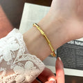 Bamboo Kada | Stainless Steel | Anti Tarinish