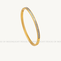 Studded Line Kada Bracelet | Stainless Steel | Anti tarnish