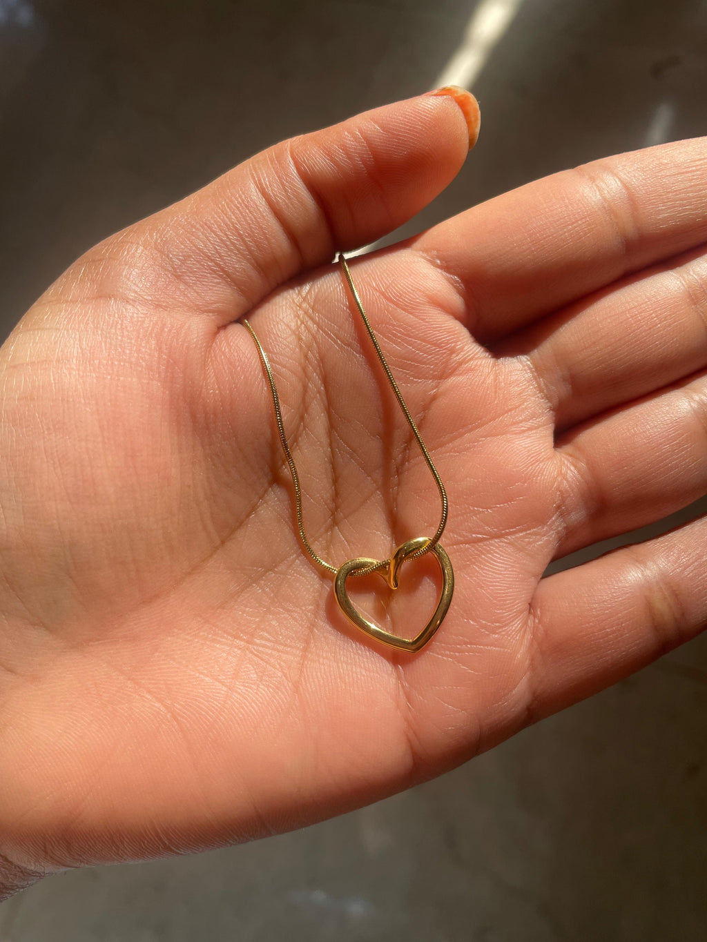 Promise knot heart | Stainless Steel | Anti Tarinish