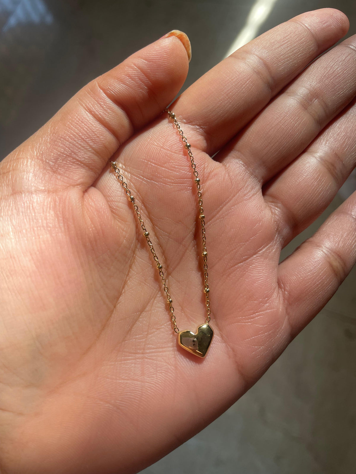 Mini Heart Neckchain | Stainless Steel | Anti Tarinish