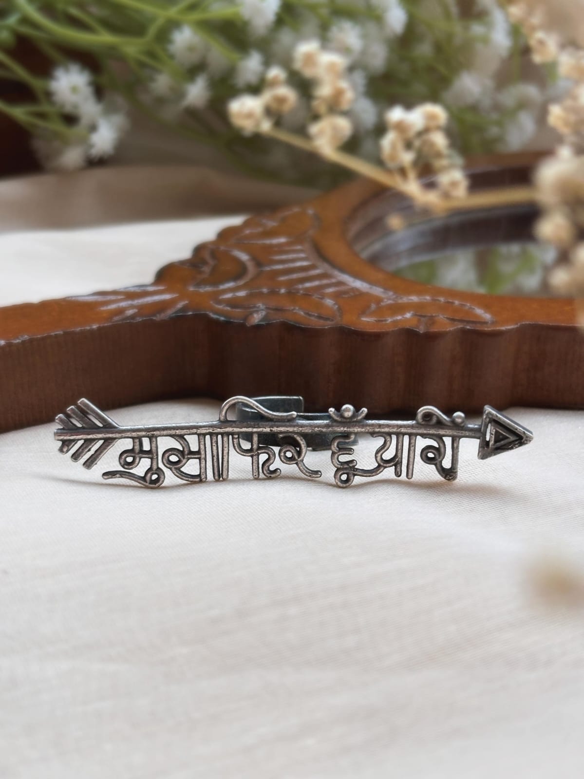Musafir Hoon Yaron German Silver Ring