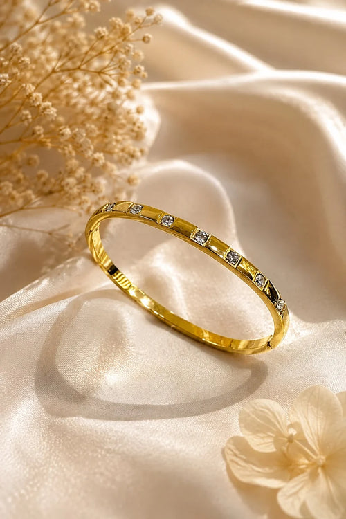 Eternal Spark Kada Bracelet | Stainless Steel | Anti Tarinish
