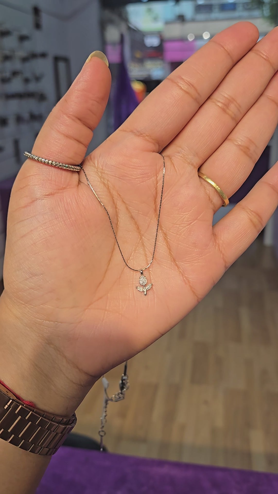Tulip Muse neckchain | Stainless Steel | Anti Tarinish