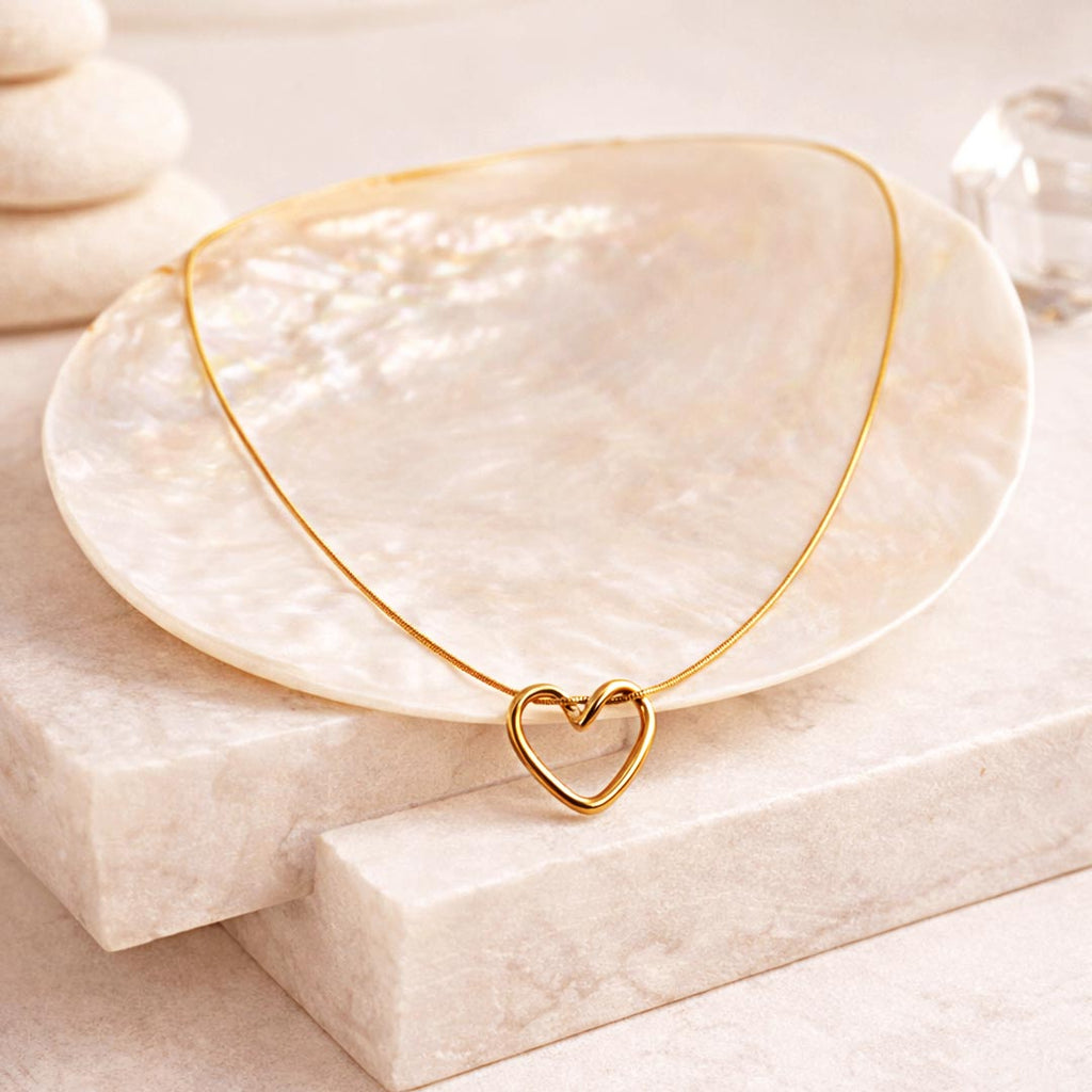 Promise knot heart | Stainless Steel | Anti Tarinish