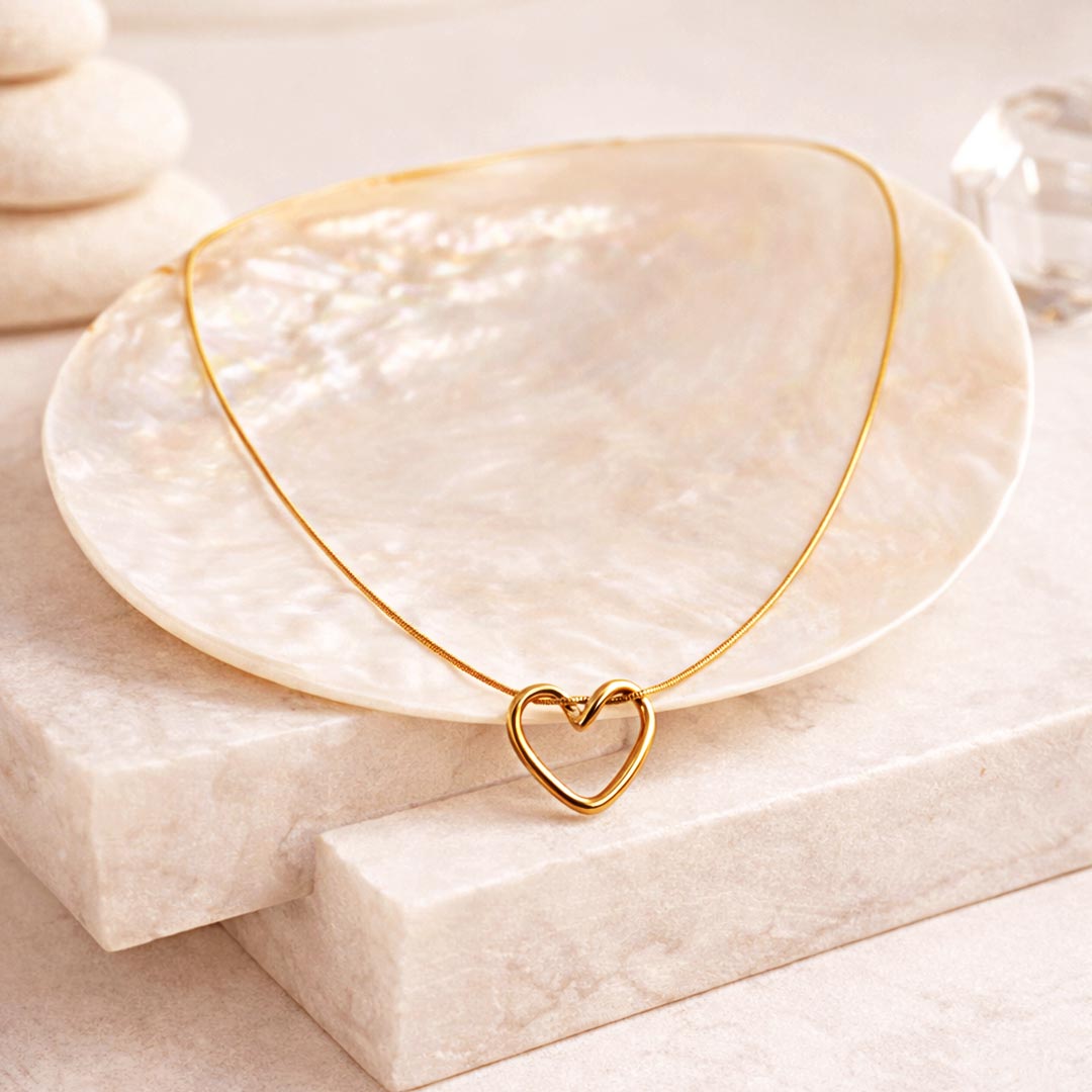 Promise knot heart | Stainless Steel | Anti Tarinish