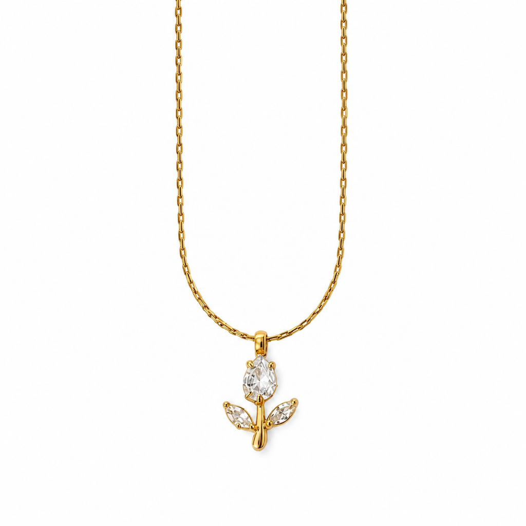 Tulip Muse neckchain | Stainless Steel | Anti Tarinish