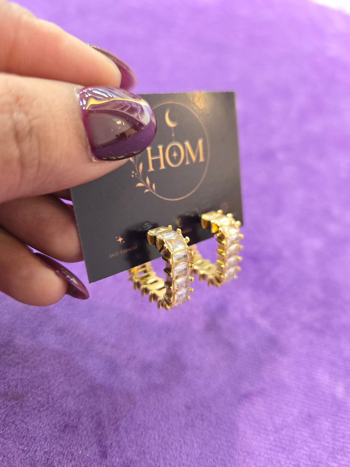Gilded halo earrings | Stainless Steel | Anti Tarinish