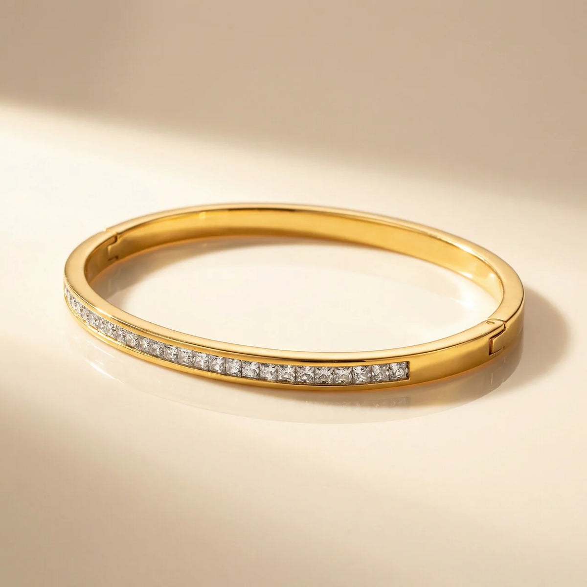 Studded Line Kada Bracelet | Stainless Steel | Anti tarnish